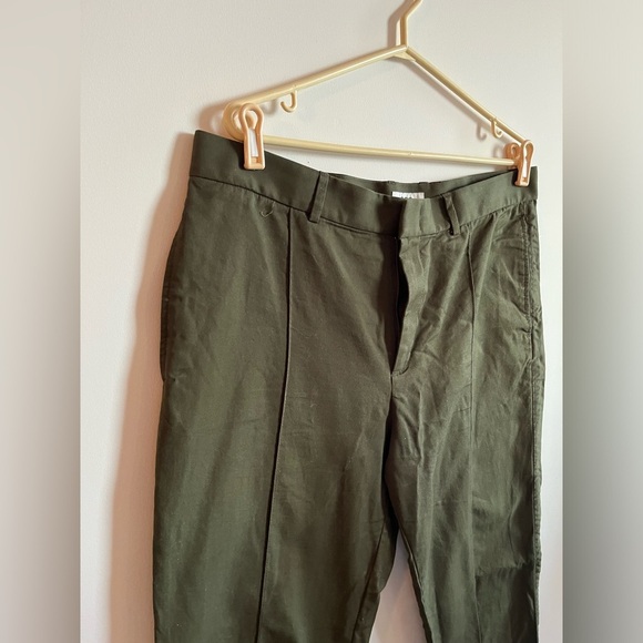COS Men’s Green Cotton Pants Size 38 R - Picture 2 of 10
